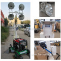 400W*4 High Mast Lighting Tower with Kipor Diesel Generator (FZM-400B)